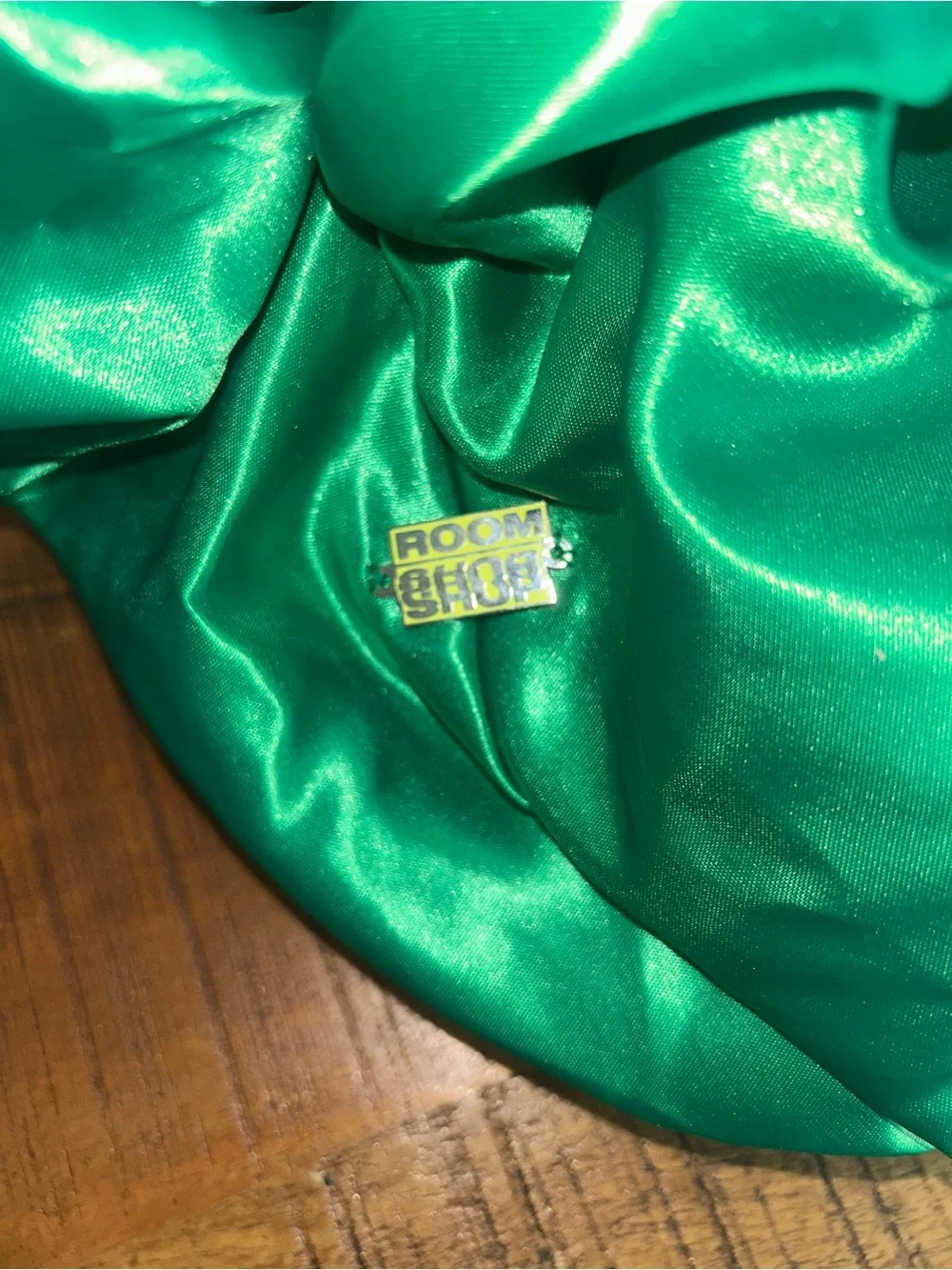 Room Shop Satin Bounce Baguette Bag